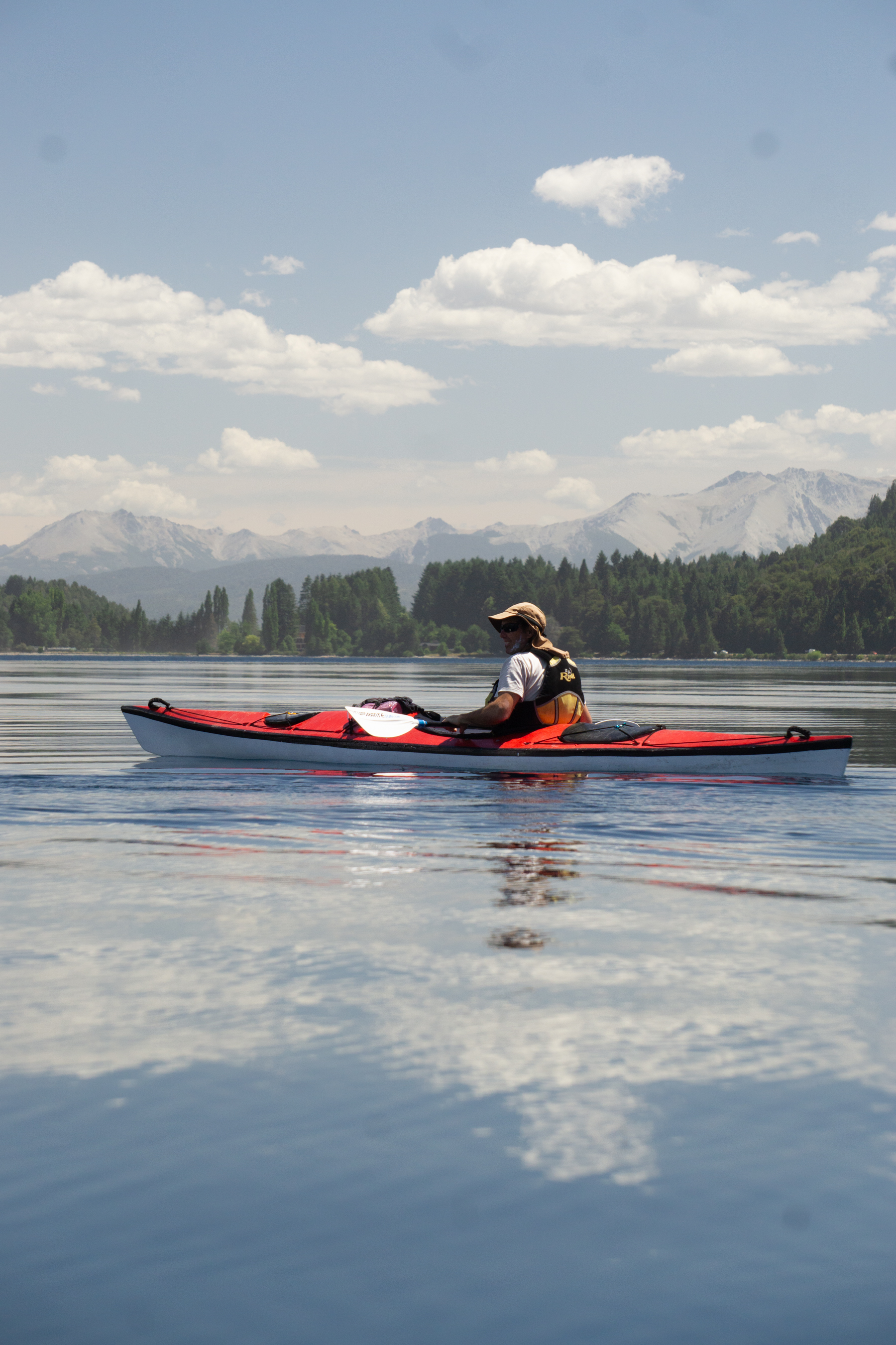 KAYAK EN EL LAGO GUTIÉRREZ CON TRASLADO vista