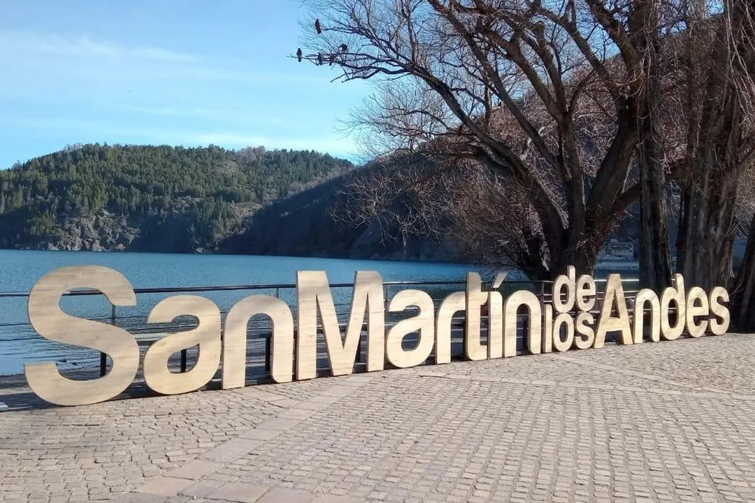 San Martín de los Andes y la ruta de los 7 lagos vista
